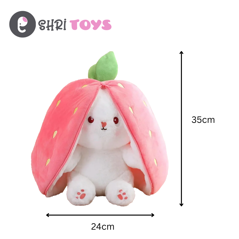 Reversible Rabbit Plush Soft Toy - Shri Toys