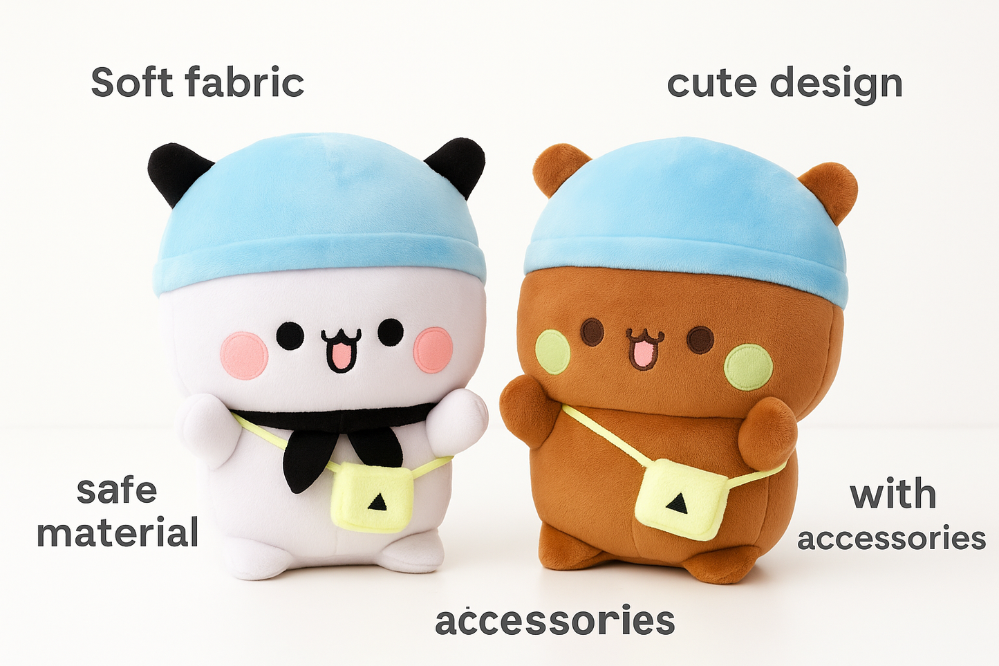 BuubuuDuuduu Plush Toy with Sling Bag