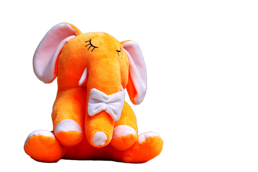 Elephant Bow Soft Toy - Shri Toys