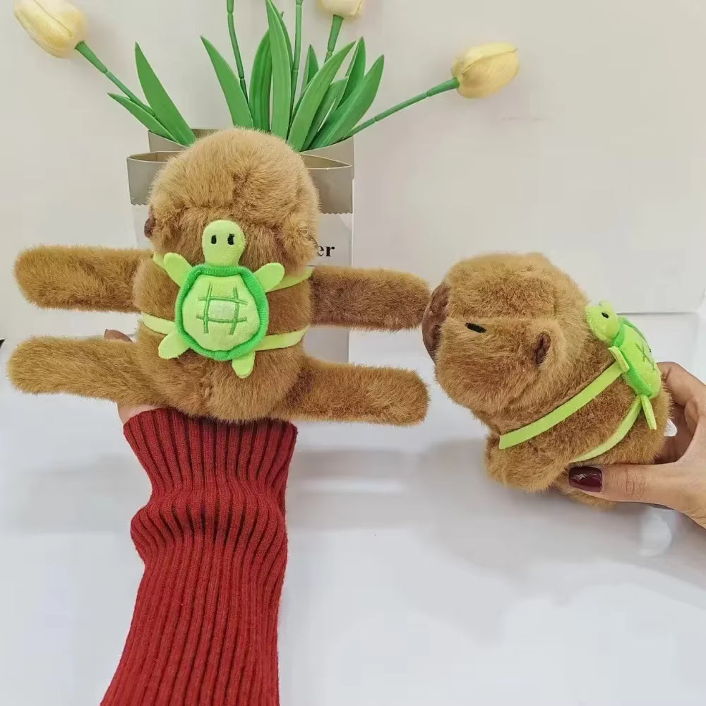 Capybara Plush Wristband Toy - Assorted