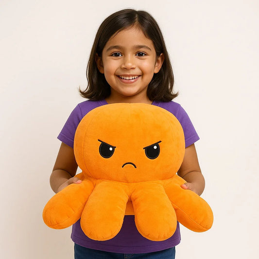Big Reversible Octopus Plush Toy