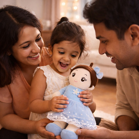 Ultra Soft Plush Doll for Babies & Toddlers – Comfort Hug Toy