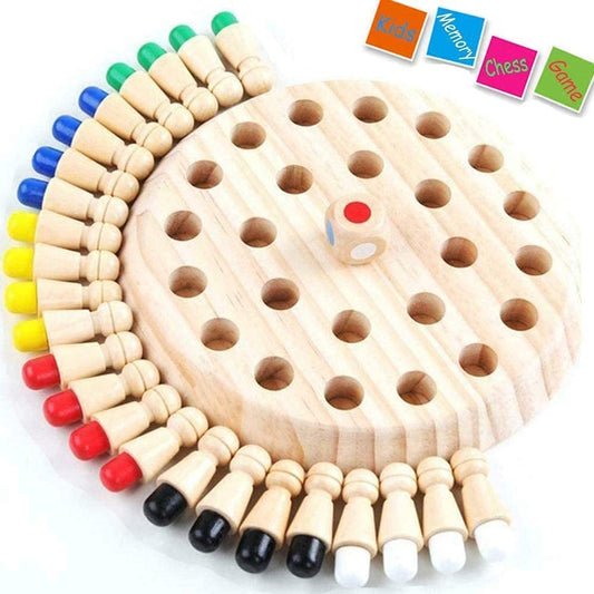 Wooden Memory Match Game – Brain Boosting Toy for Kids