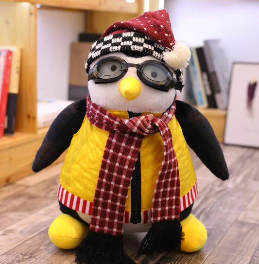 Hugsy Penguin Plush Toy - Shri Toys
