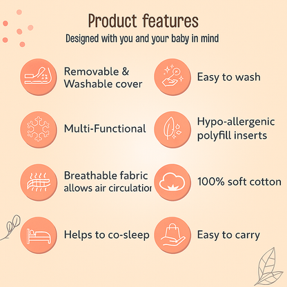 3-in-1 Baby Sleeping Bag