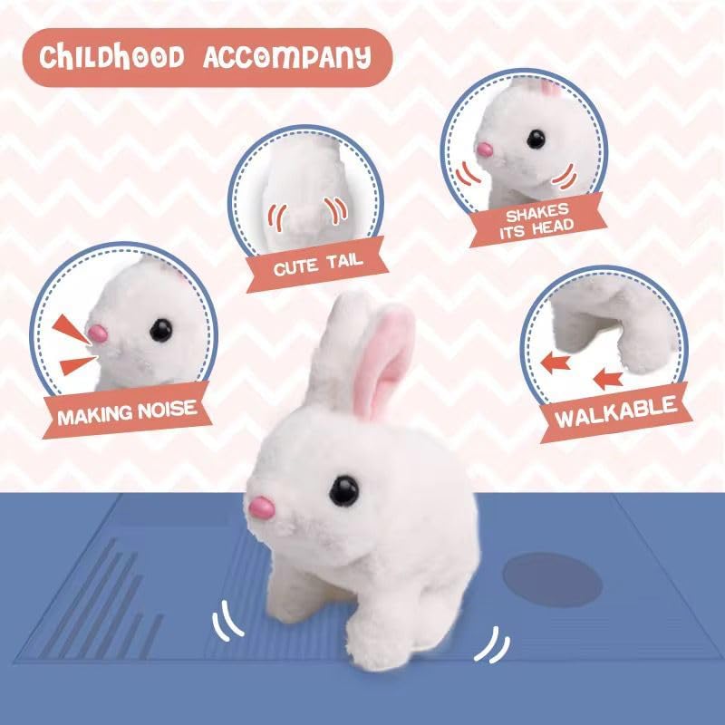 Walking Bunny Interactive Toy