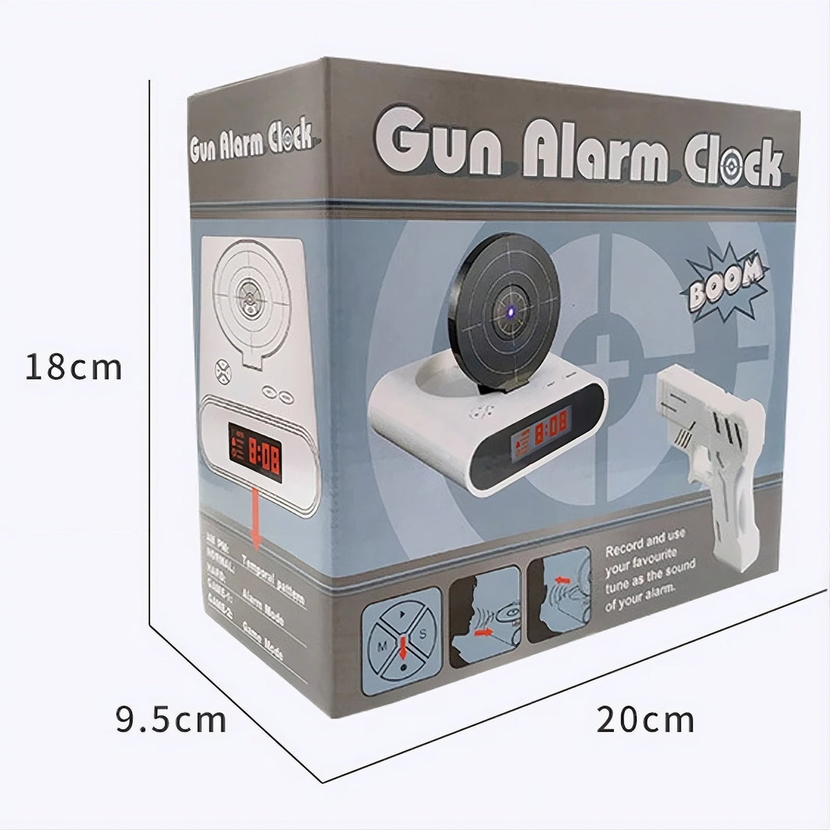 Shooting Alarm Clock