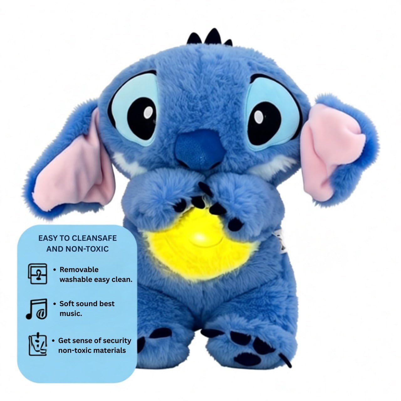 Breathing Stitch Plush Toy
