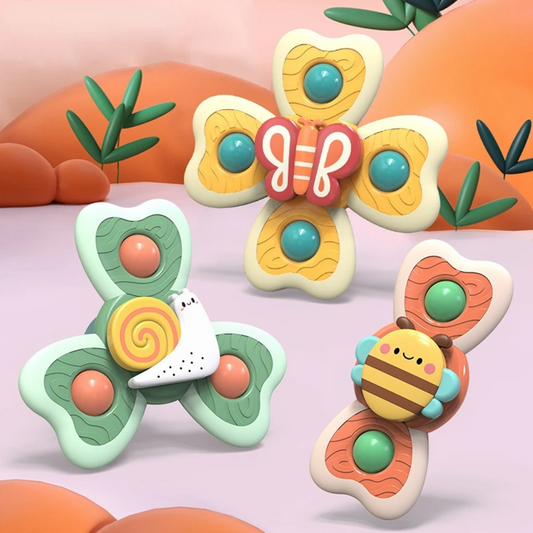 Baby Cartoon Sea Animal Spinners Toy