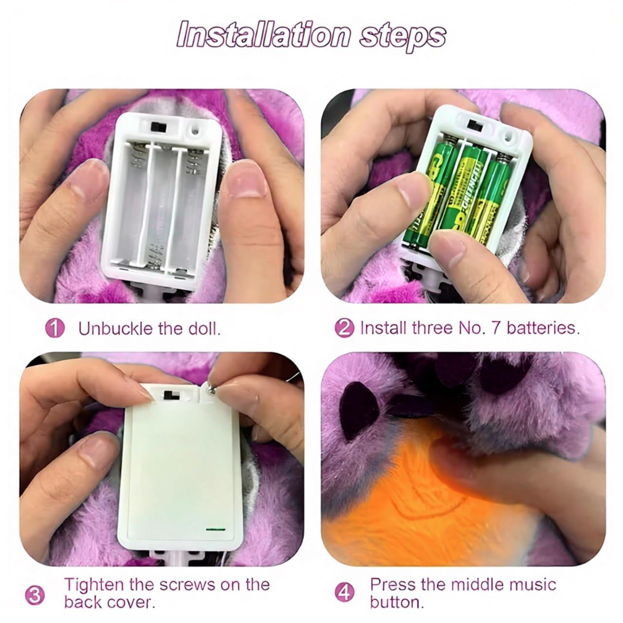 Breathing Stitch Plush Toy