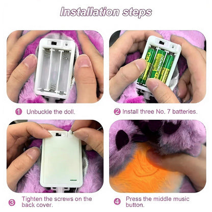 Breathing Stitch Plush Toy