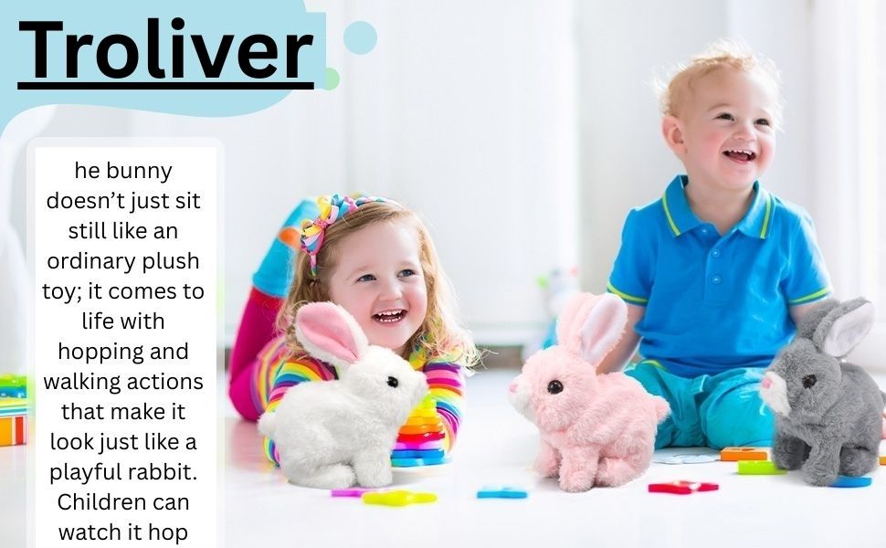 Walking Bunny Interactive Toy