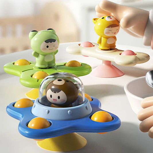 Suction Cup Spinner Baby Sensory Toy
