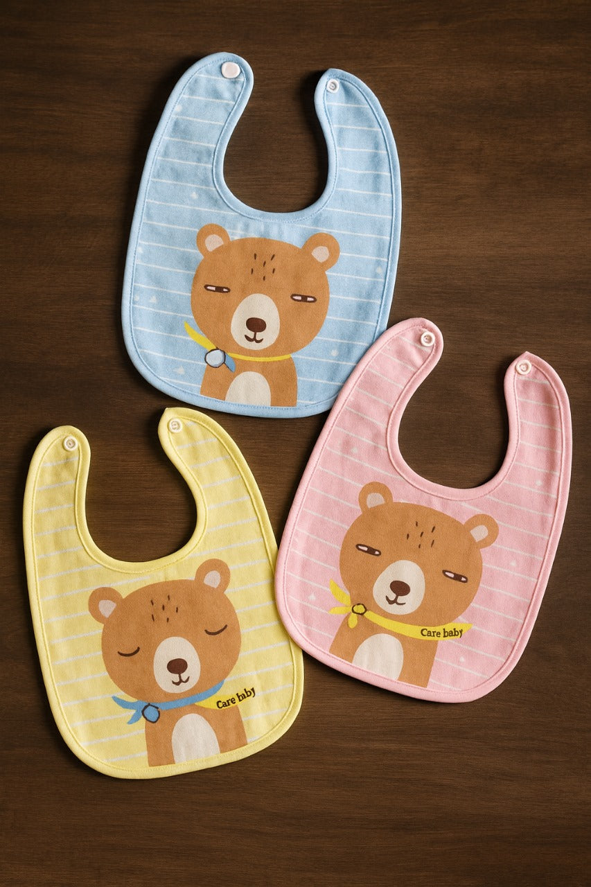 Soft Cotton Baby Bibs
