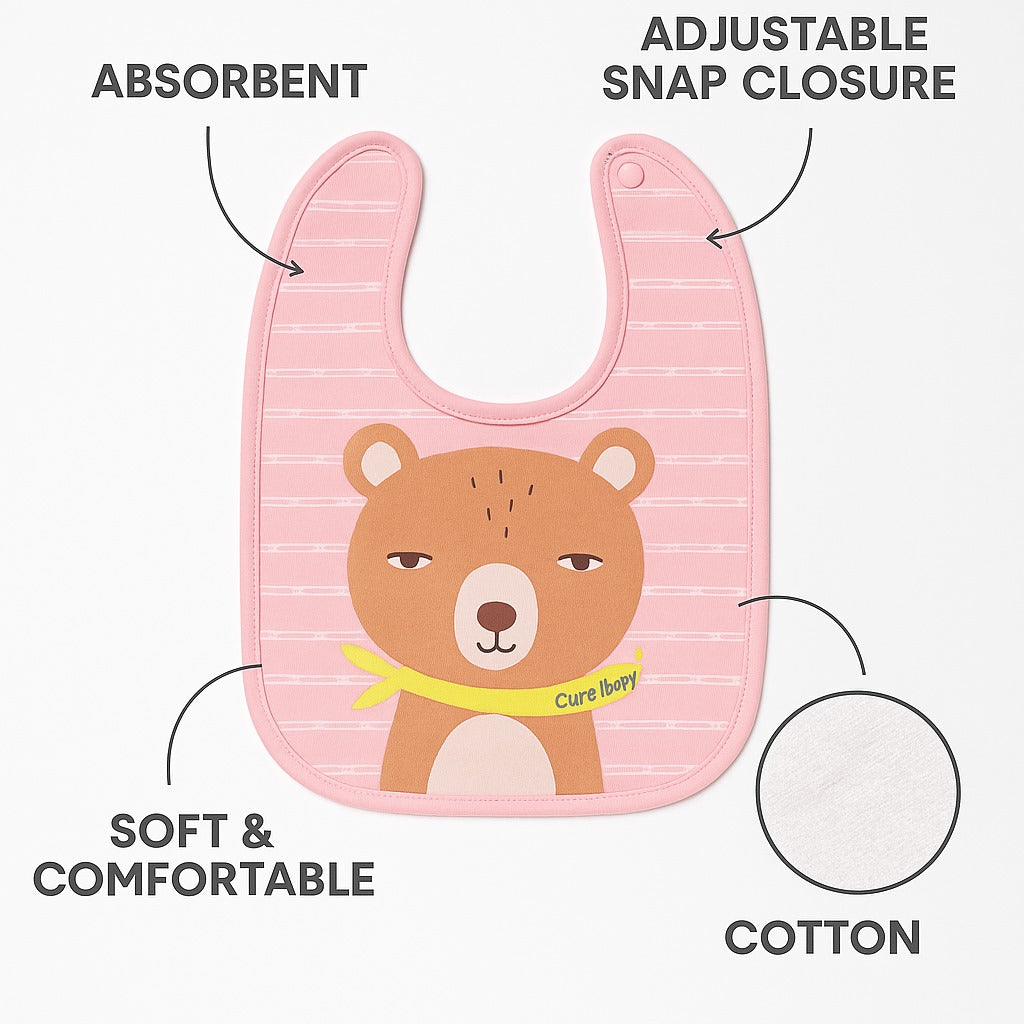 Soft Cotton Baby Bibs