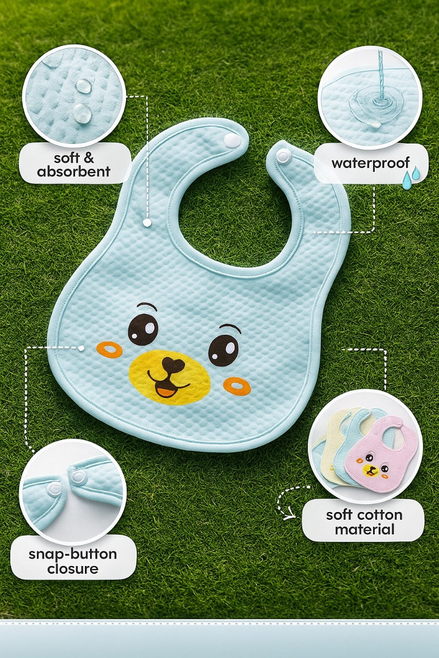 Soft Cotton Baby Bibs
