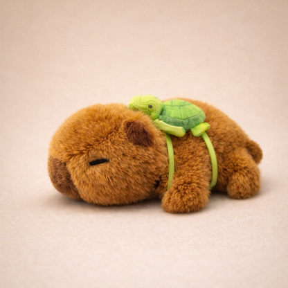 Capybara Plush Slap Bracelet Backpack