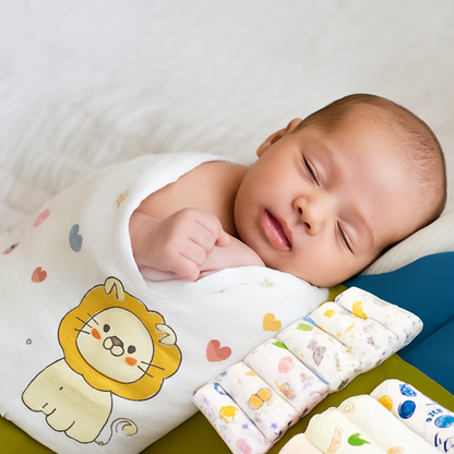 Organic Muslin & Bamboo Baby Swaddles (0–12 Months)