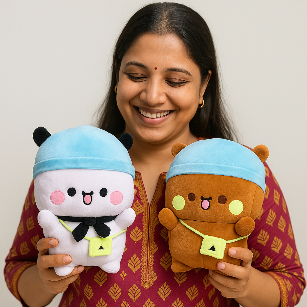 BuubuuDuuduu Plush Toy with Sling Bag