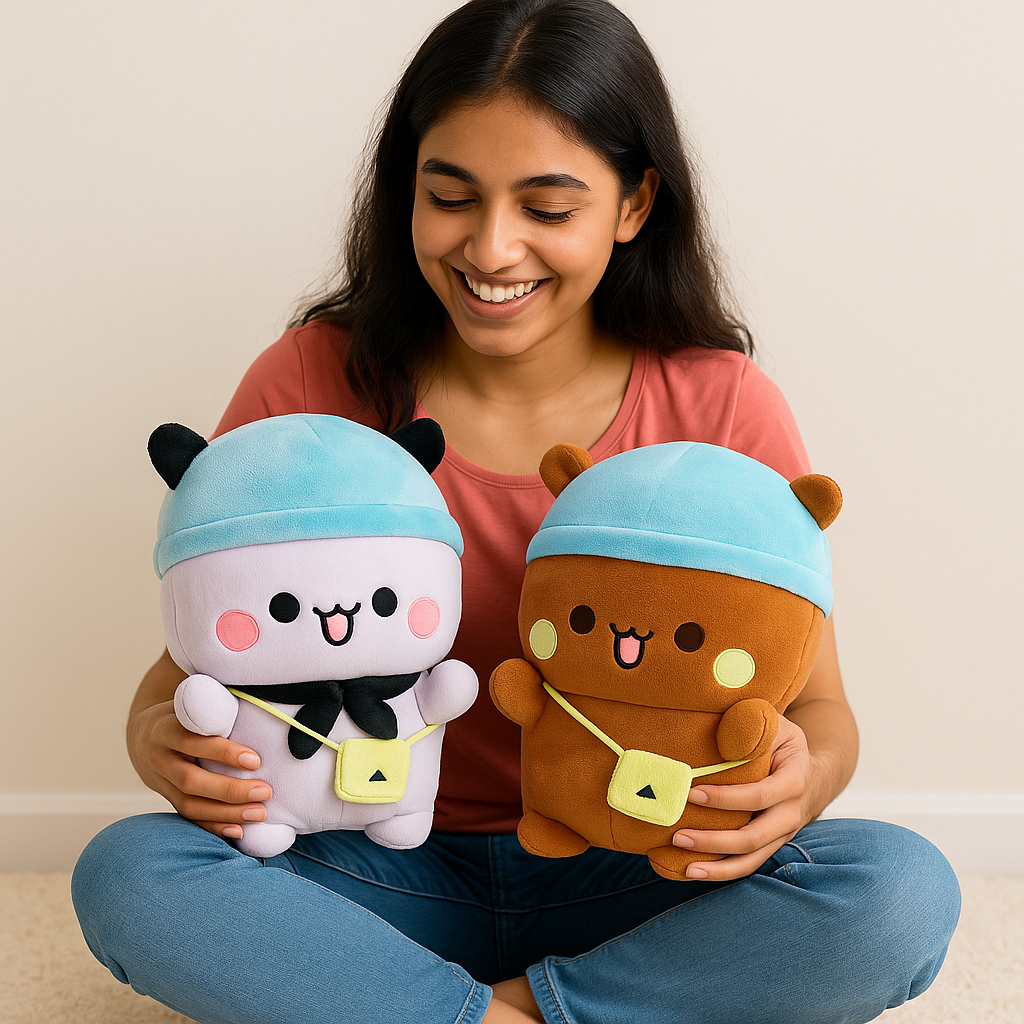 BuubuuDuuduu Plush Toy with Sling Bag