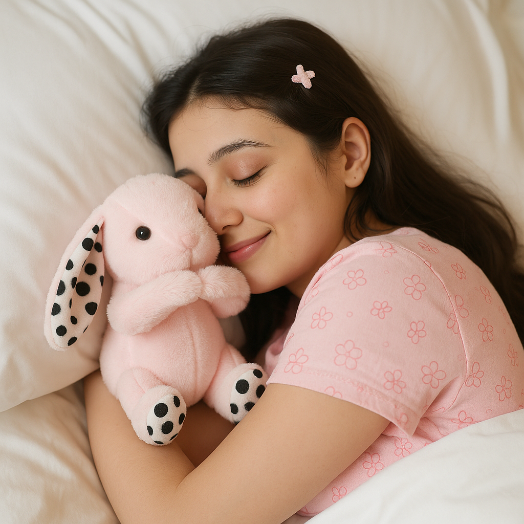 Fluffy Bunny Plush Toy