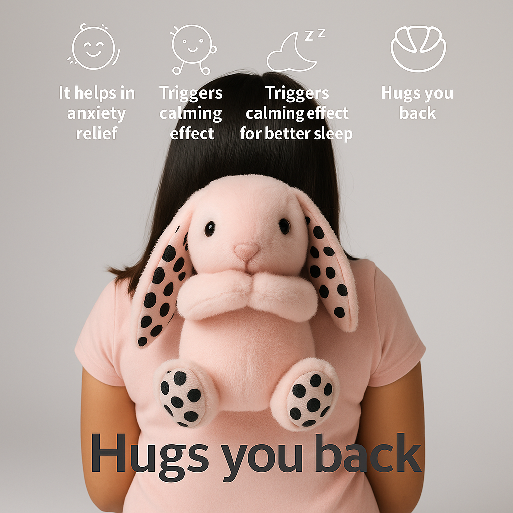 Fluffy Bunny Plush Toy