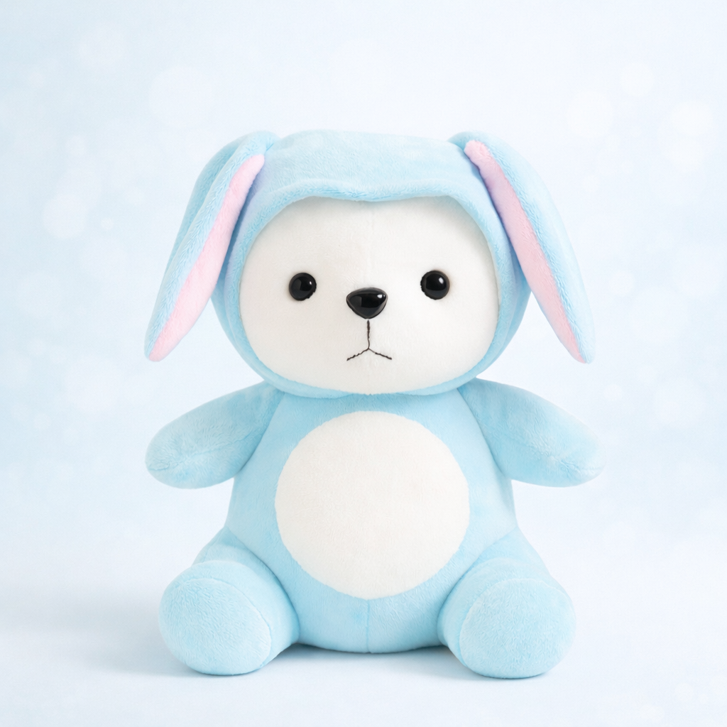 Huddy Teddy Bear Light Blue