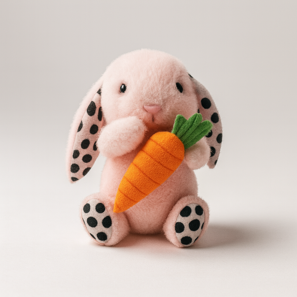 Fluffy Bunny Plush Toy