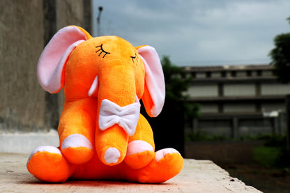Elephant Bow Soft Toy - Shri Toys