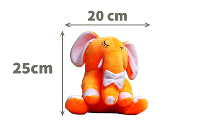Elephant Bow Soft Toy - Shri Toys