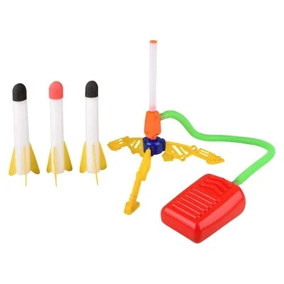 Light-Up Jump Rocket Flying Toy