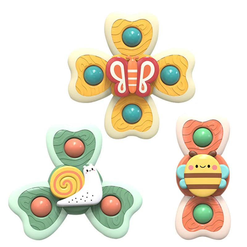 Baby Cartoon Sea Animal Spinners Toy