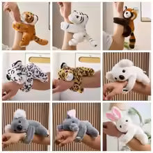 Forest Animal Plush Wristband - Assorted