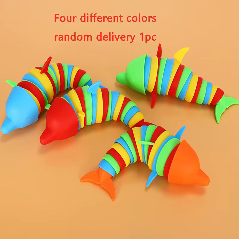 Animal Buckle Fidget Keychain Toy - Assorted