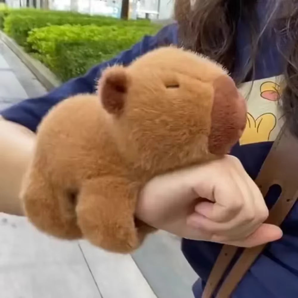 Capybara Plush Wristband Toy - Assorted