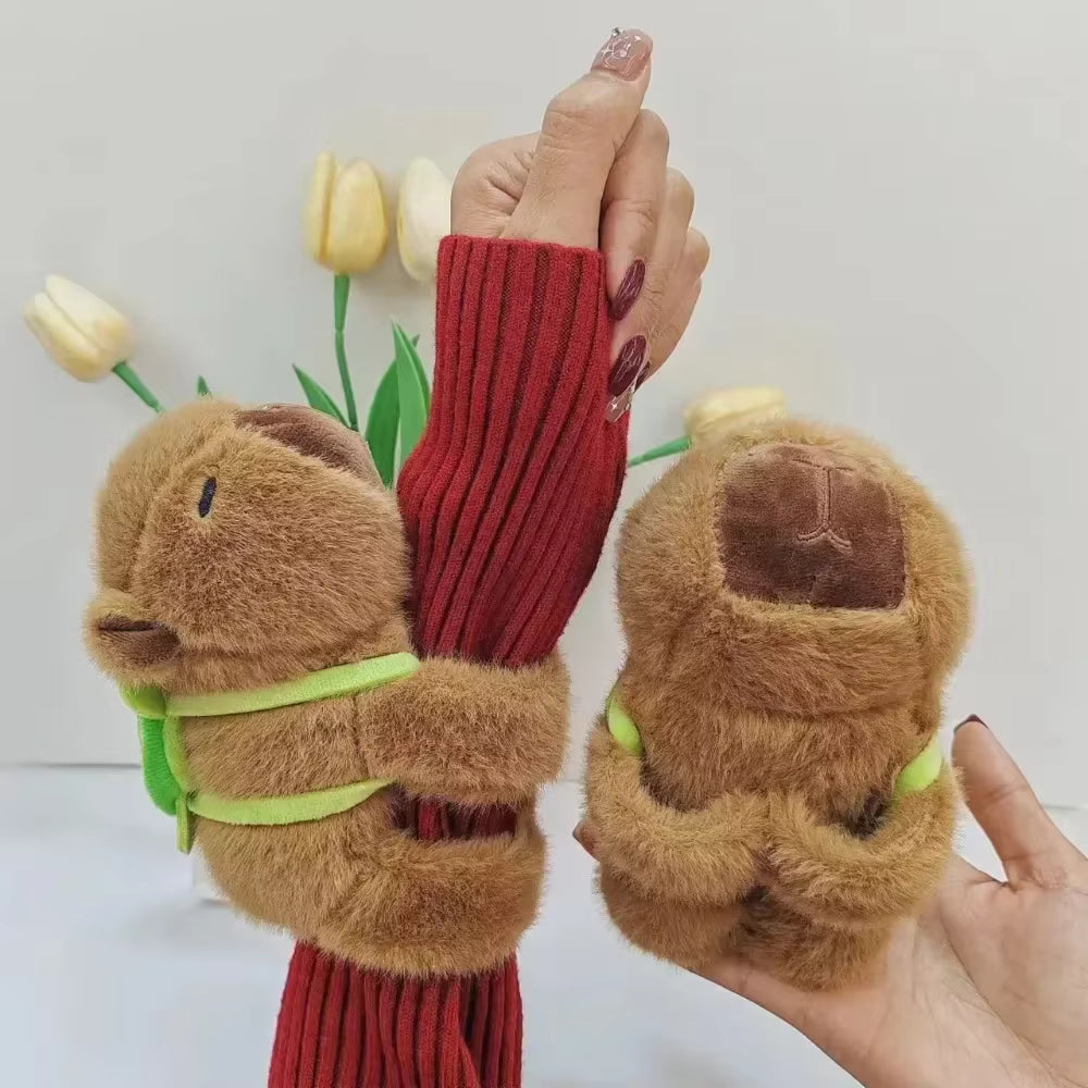 Capybara Plush Wristband Toy - Assorted