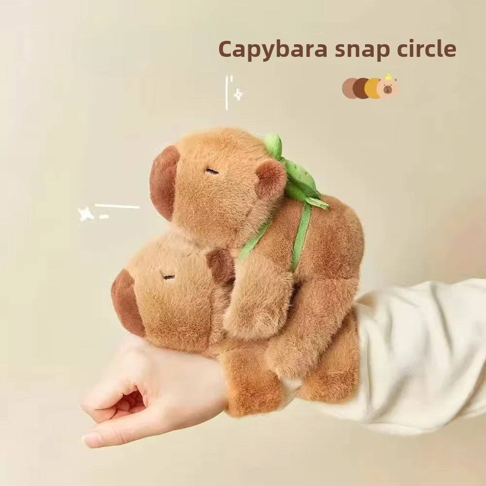 Capybara Plush Wristband Toy - Assorted