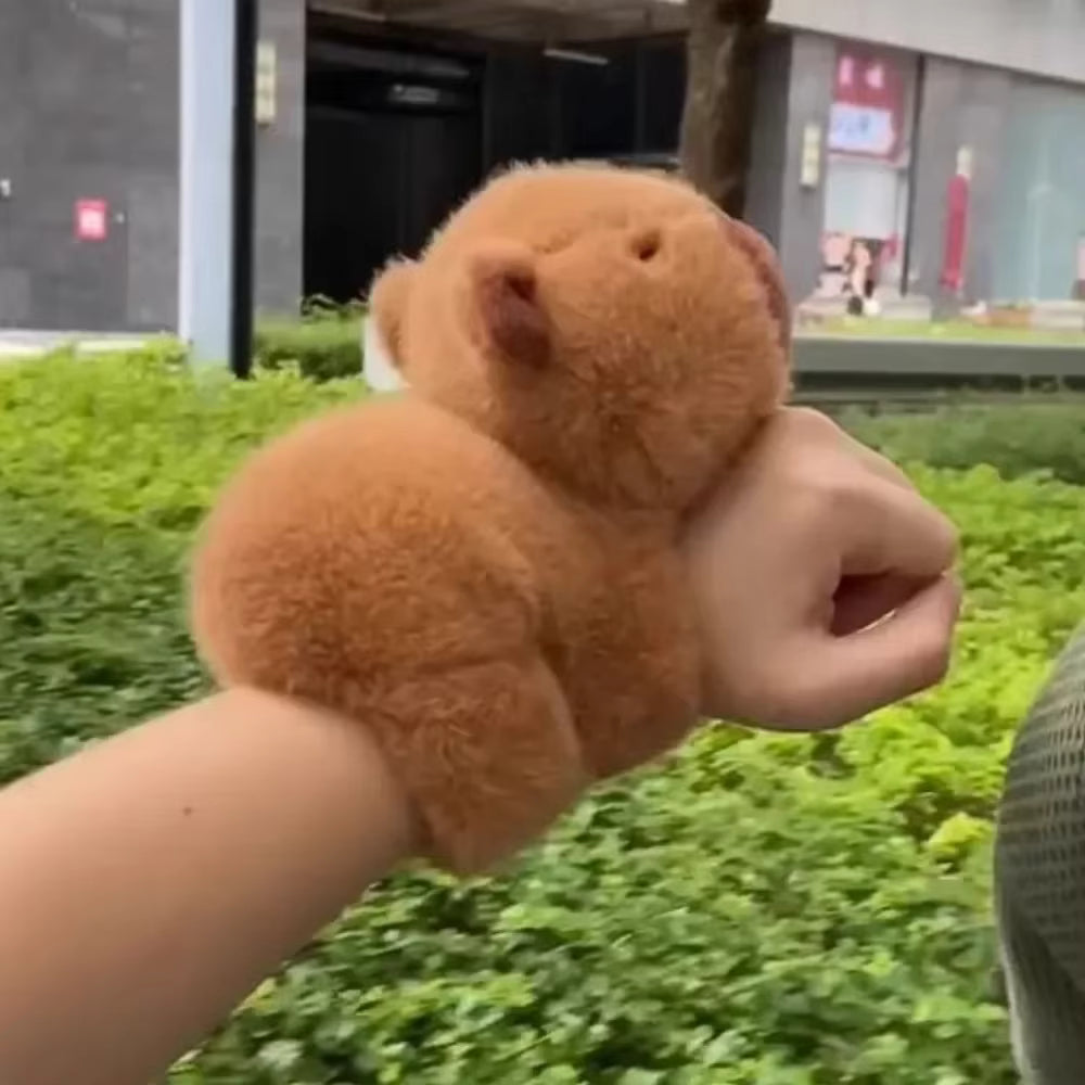 Capybara Plush Wristband Toy - Assorted