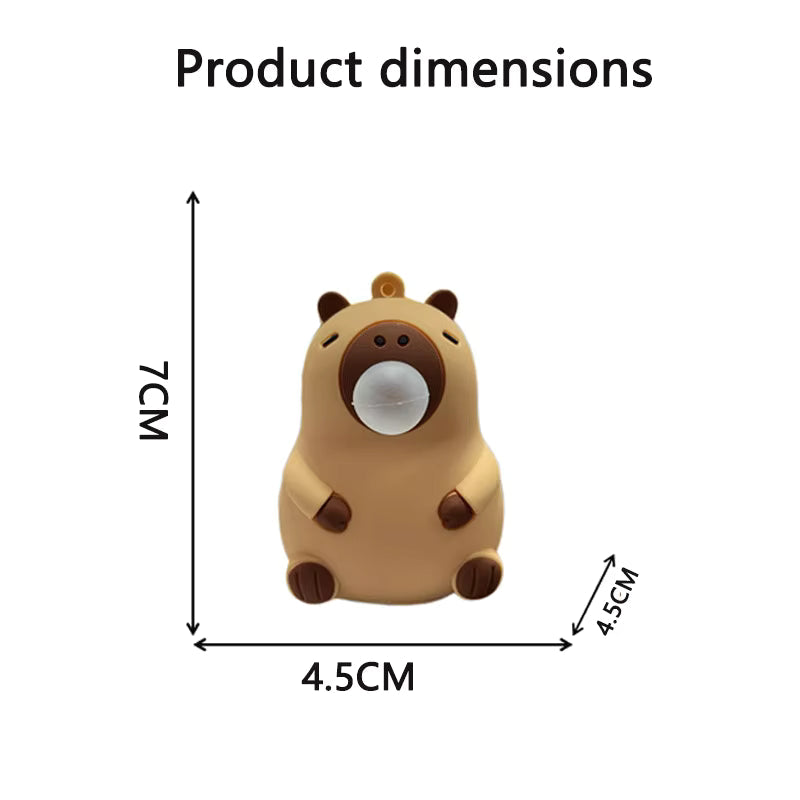 Capybara Squeeze Pendant Toy