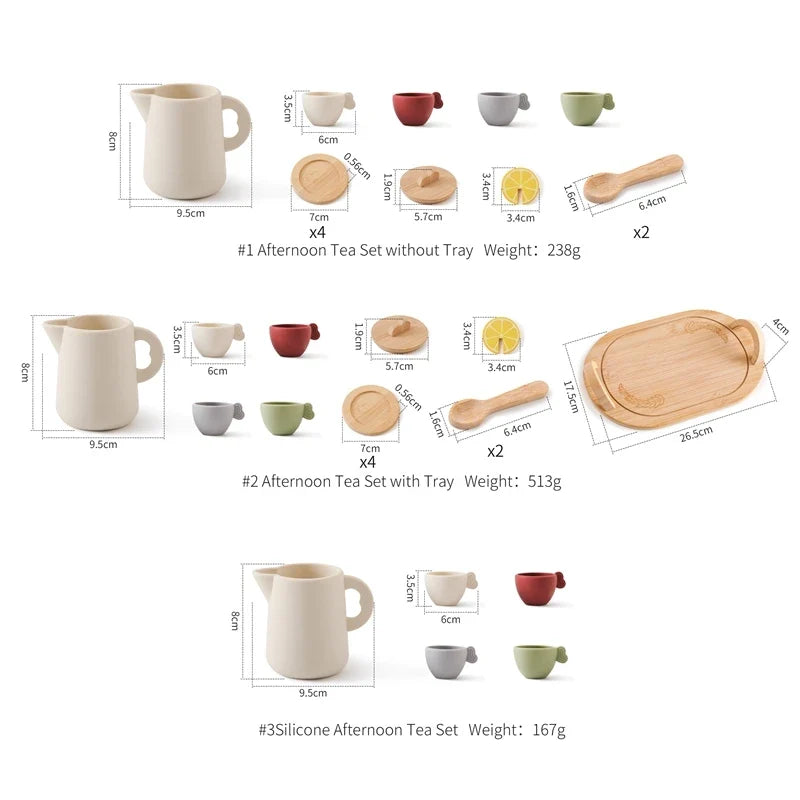 Wooden Children Montessori Kitchen Toy