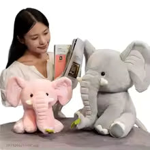 Cute Elephant Plush Toy - Assorted