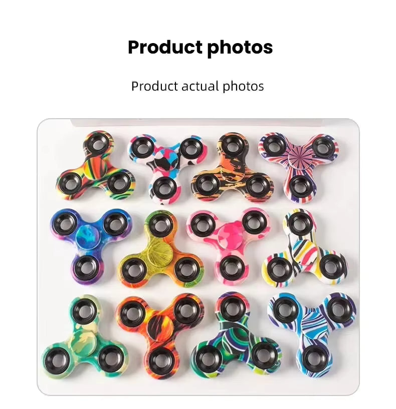 Colorful Rainbow Hand Spinner Assorted