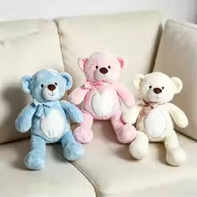Cute Bear Plush Toy - Assorted