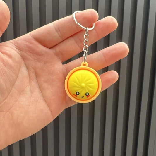 Cute Party Favor Dumpling Keychain