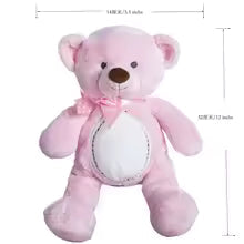 Cute Bear Plush Toy - Assorted