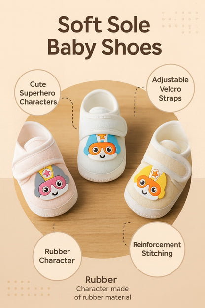 Baby Soft Anti-Slip Shoes – Rabbit Design