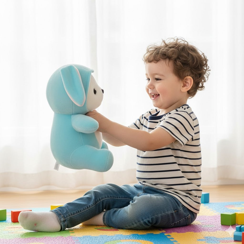 Huddy Teddy Bear Light Blue