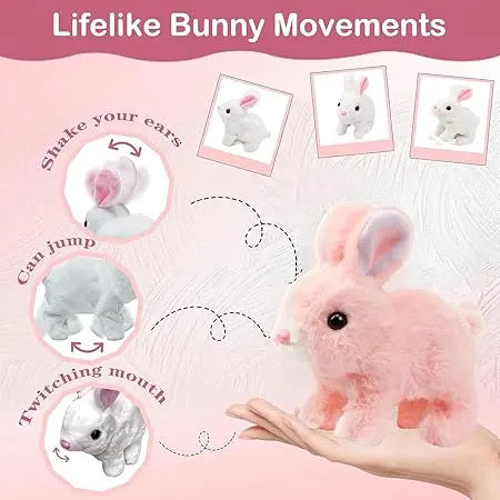 Walking Bunny Interactive Toy